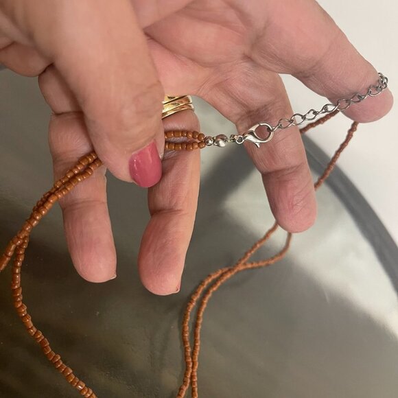 2 beaded necklaces with starfish pendant - Picture 5 of 5